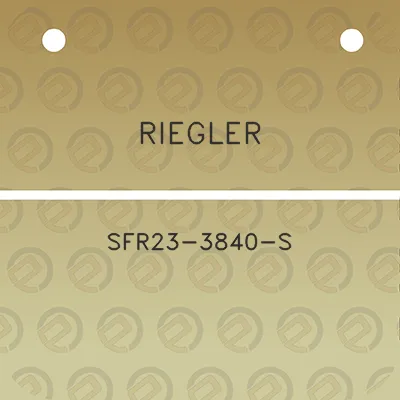 riegler-sfr23-3840-s