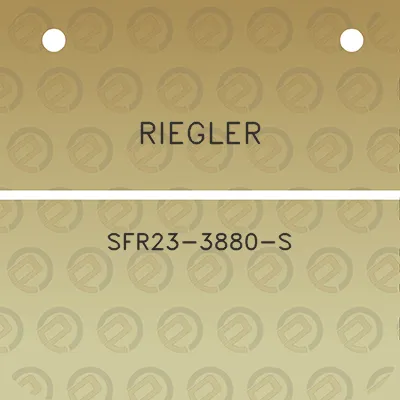 riegler-sfr23-3880-s