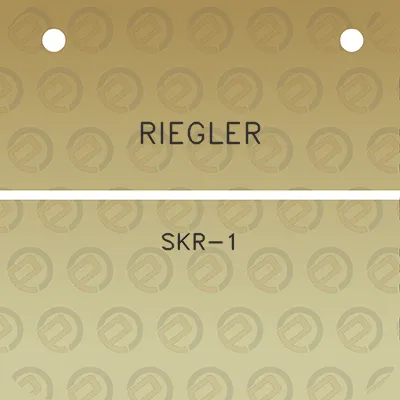 riegler-skr-1