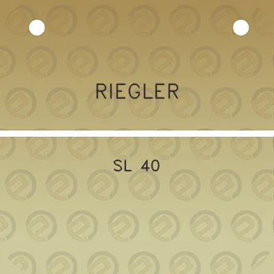 riegler-sl-40