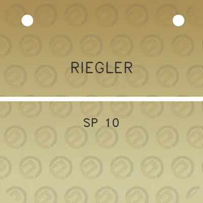 riegler-sp-10