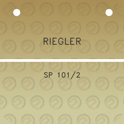 riegler-sp-1012