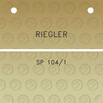 riegler-sp-1041