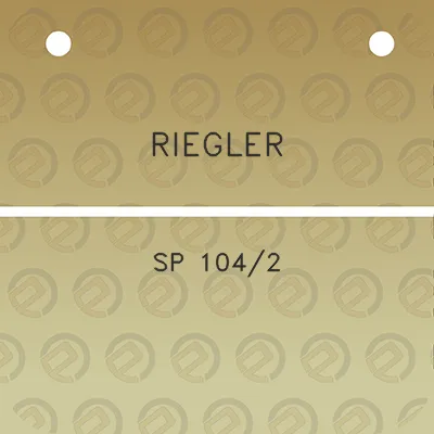 riegler-sp-1042