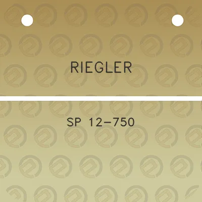 riegler-sp-12-750