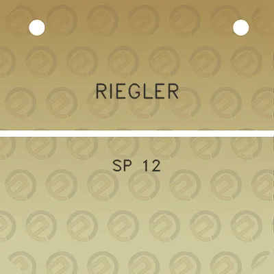 riegler-sp-12