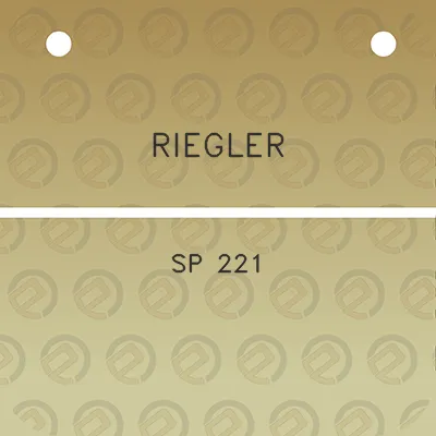 riegler-sp-221