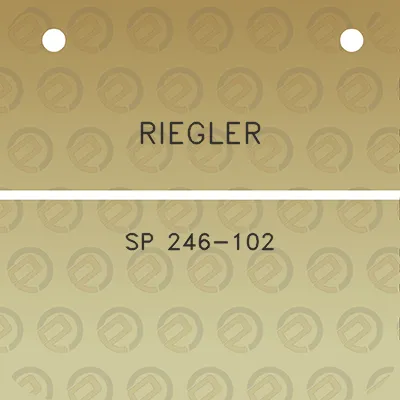 riegler-sp-246-102