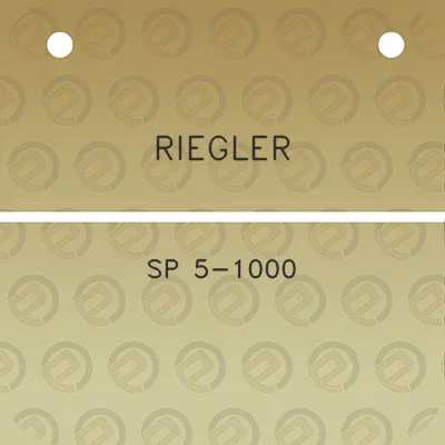 riegler-sp-5-1000