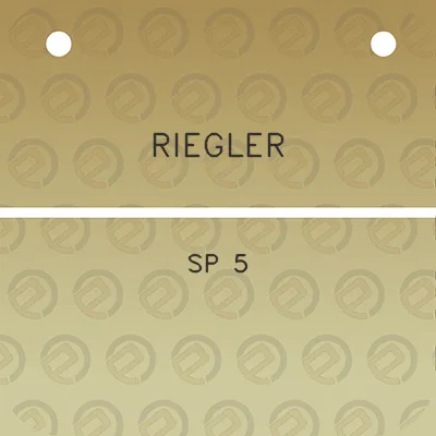 riegler-sp-5