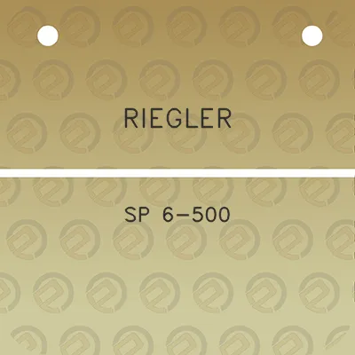 riegler-sp-6-500