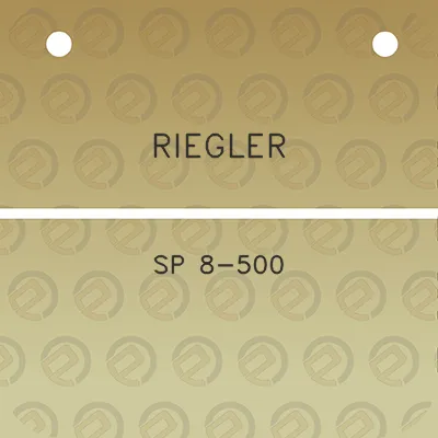 riegler-sp-8-500