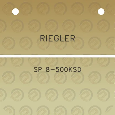 riegler-sp-8-500ksd