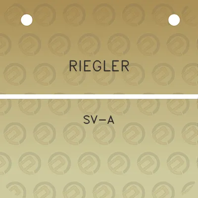 riegler-sv-a