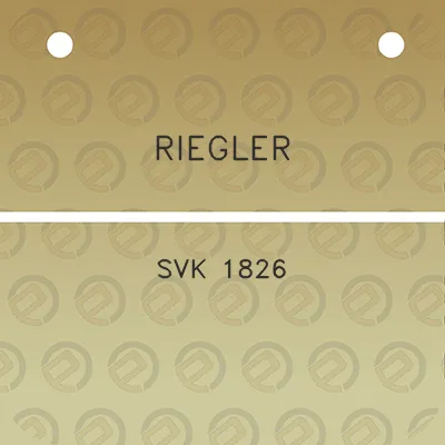 riegler-svk-1826