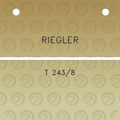 riegler-t-2438