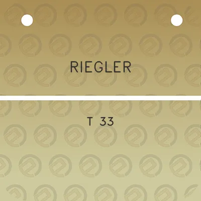 riegler-t-33