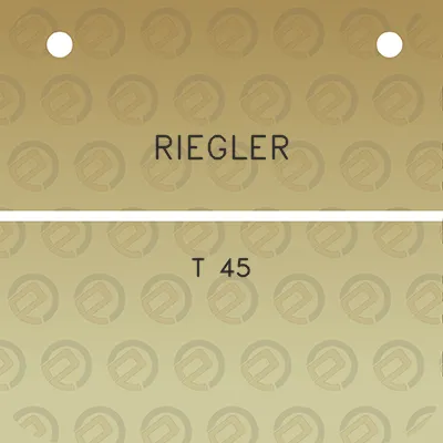 riegler-t-45