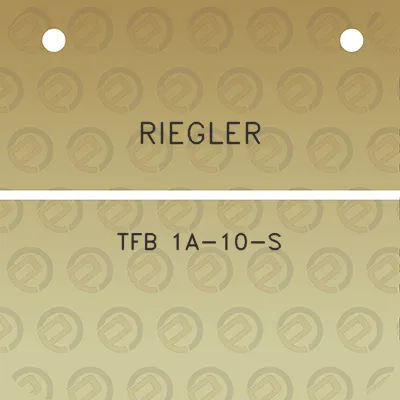 riegler-tfb-1a-10-s