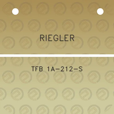 riegler-tfb-1a-212-s