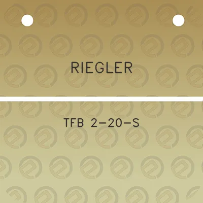 riegler-tfb-2-20-s