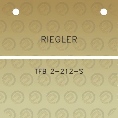 riegler-tfb-2-212-s