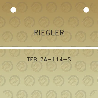 riegler-tfb-2a-114-s