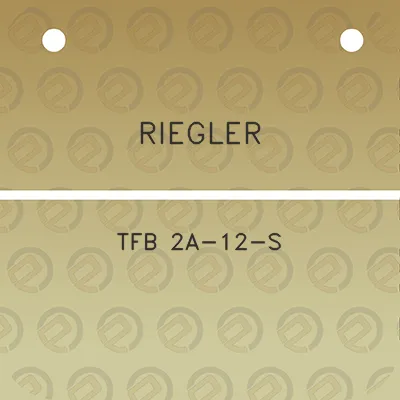 riegler-tfb-2a-12-s