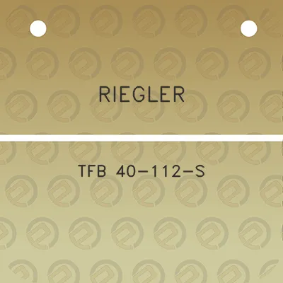 riegler-tfb-40-112-s