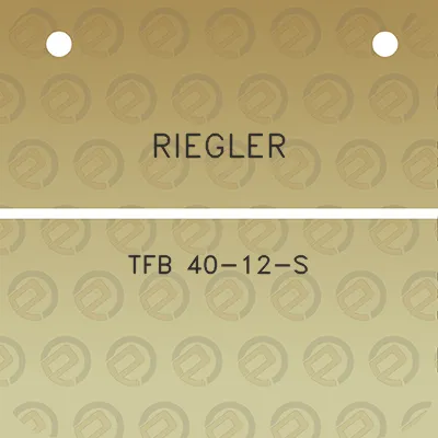 riegler-tfb-40-12-s