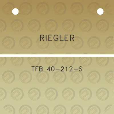 riegler-tfb-40-212-s