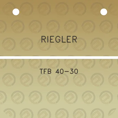 riegler-tfb-40-30