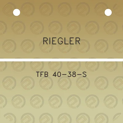 riegler-tfb-40-38-s