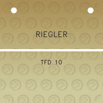 riegler-tfd-10