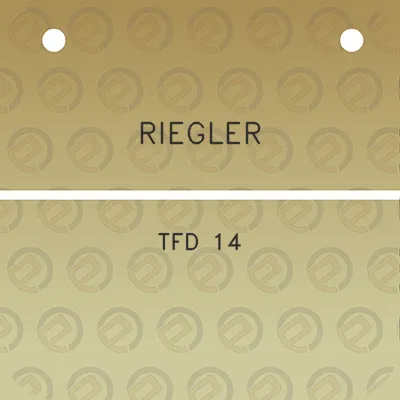 riegler-tfd-14