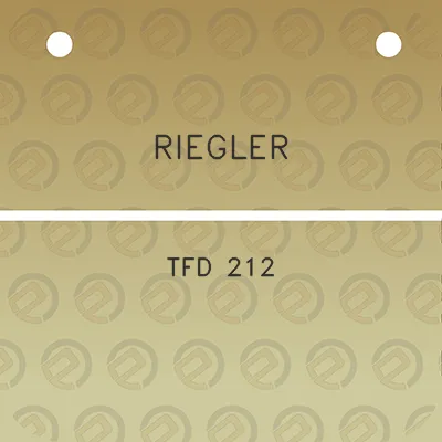 riegler-tfd-212