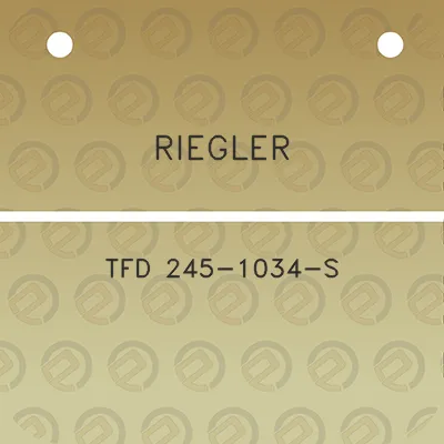 riegler-tfd-245-1034-s