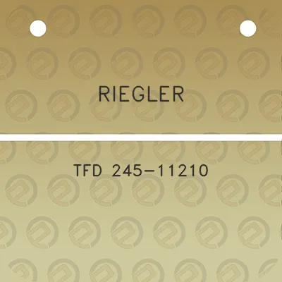 riegler-tfd-245-11210