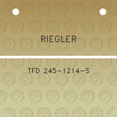 riegler-tfd-245-1214-s