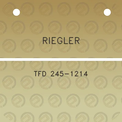 riegler-tfd-245-1214