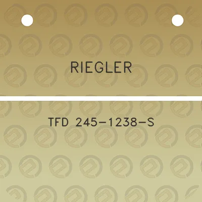 riegler-tfd-245-1238-s