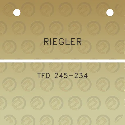 riegler-tfd-245-234