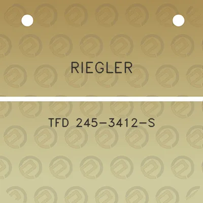 riegler-tfd-245-3412-s