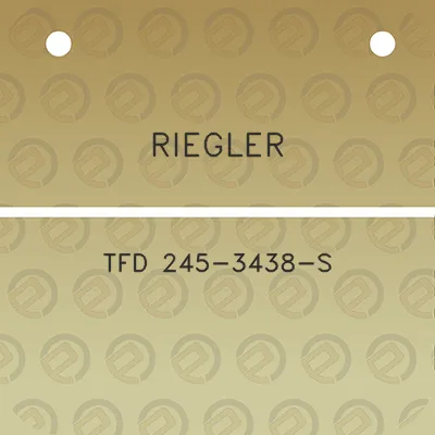 riegler-tfd-245-3438-s