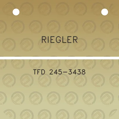 riegler-tfd-245-3438