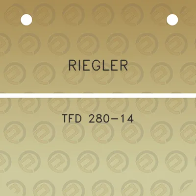 riegler-tfd-280-14