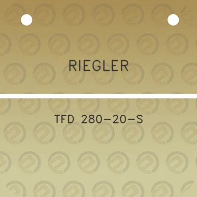 riegler-tfd-280-20-s