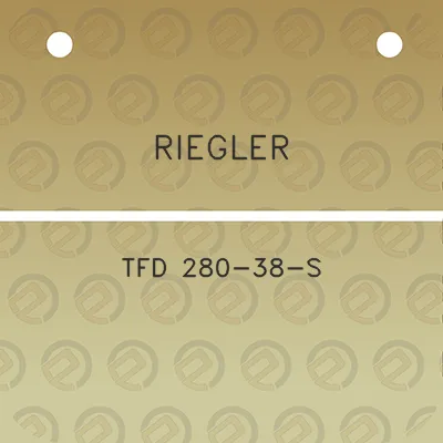 riegler-tfd-280-38-s