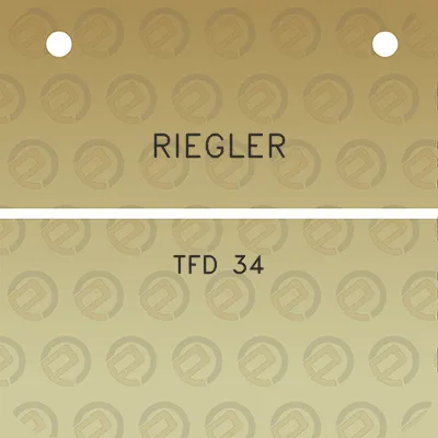 riegler-tfd-34