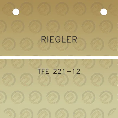 riegler-tfe-221-12